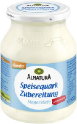 Alnatura Speisequarkzubereitung Magerstufe (im Mehrwegglas)