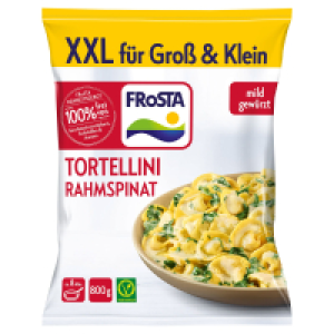 Aldi Süd  FROSTA Fertiggericht Tortellini Rahmspinat XXL