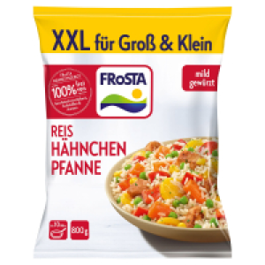 Aldi Süd  FROSTA Fertiggericht Reis-Hähnchen-Pfanne XXL