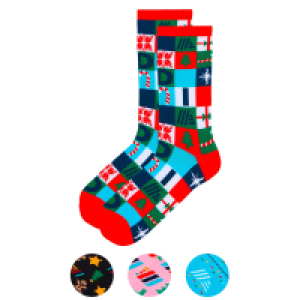 Aldi Süd  ALDIMANIA Damen oder Herren Xmas-Socken