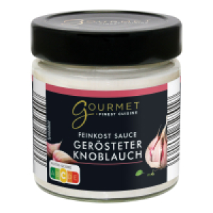 Aldi Süd  GOURMET FINEST CUISINE Feinkostsauce 200 ml, Knoblauch