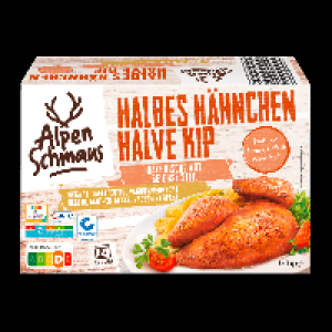 Aldi Nord Alpenschmaus ALPENSCHMAUS Halbes Hähnchen