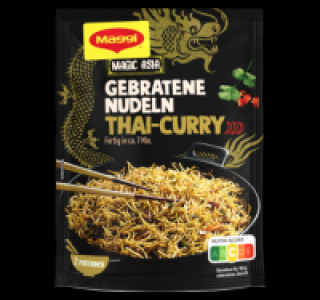 MAGGI Magic Asia Gebratene Nudeln, Thai-Curry