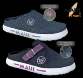 MAUI SPORTS Filz-Clogs