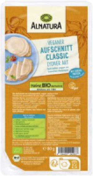 Alnatura Alnatura Veganer Aufschnitt Classic Lyoner Art