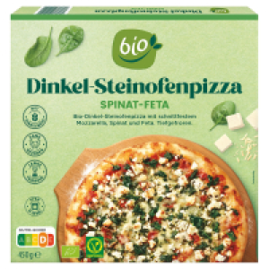 GUT BIO Bio-Dinkelpizza, Spinat-Feta