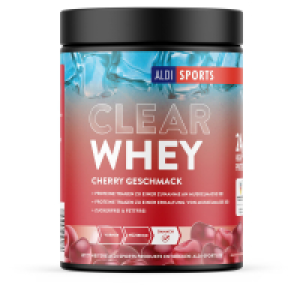 ALDI SPORTS Clear Whey Pulver 270 g, Cherry