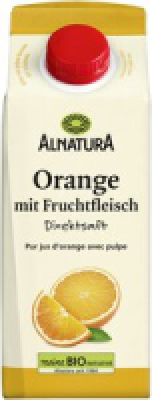 Alnatura Orangen-Direktsaft mit Fruchtfleisch