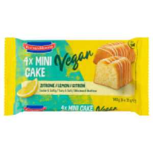 KUCHENMEISTER Vegane Mini-Kuchen 140 g, Zitrone