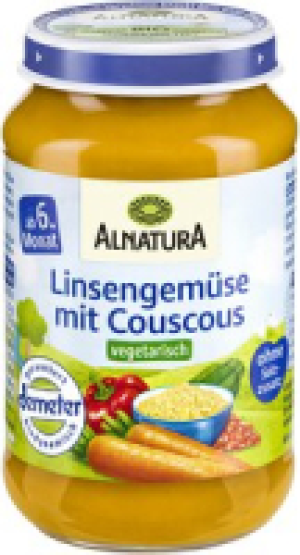 Linsengemüse mit Couscous 1.39 €