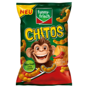 Aldi Süd  FUNNY FRISCH, FF Chitos 80g, Chili Cheese