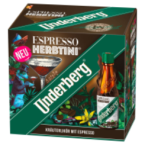 Aldi Süd  UNDERBERG 240 ml, Herbtini