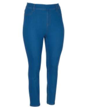 Jeggings in Jeansblau Janina curved, elastischer Bund