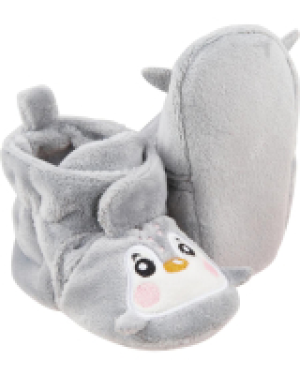 Babyschuhe im Pinguin-Design Teddykopf_Baby, Klettverschluss