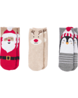 Kik  Frotteesocken Weihnachten 3er-Pack, Ergee, verschiedene Designs