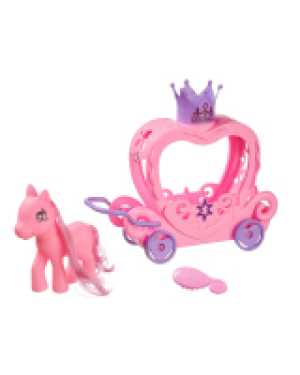 Spielset Pony mit Kutsche