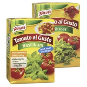 Knorr Tomato al Gusto 0.99 €