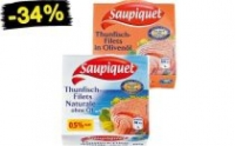 Saupiquet Thunfisch-Filets 1.69 €