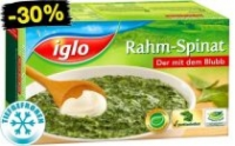 iglo Rahm-Spinat 1.11 €