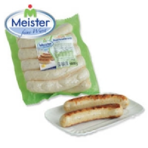 Meister Rostbratwurst 4.99 €