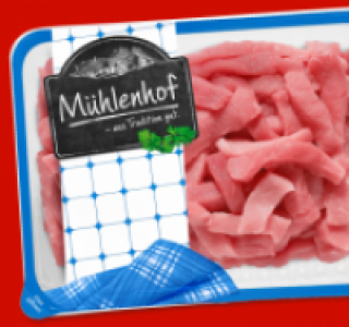 MÜHLENHOF Frisches Schweine-Geschnetzeltes 2.69 €