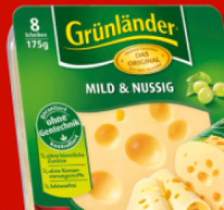 GRÜNLÄNDER Käsescheiben 1.59 €