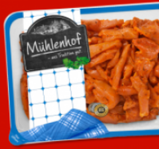 MÜHLENHOF Frisches Schweine-Geschnetzeltes 2.49 €