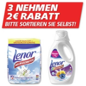 Lenor Waschmittel 3.29 €