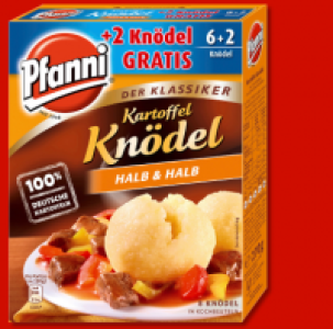 PFANNI Kartoffel oder Semmel Knödel 1.11 €