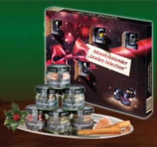 Erlesene Gewürz-Selection Adventskalender 17.99 €