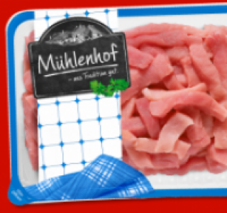 MÜHLENHOF Frisches Schweine-Geschnetzeltes 2.79 €