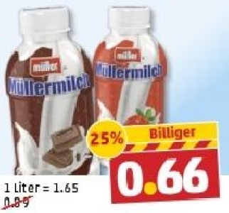 MÜLLER Müllermilch 0.66 €