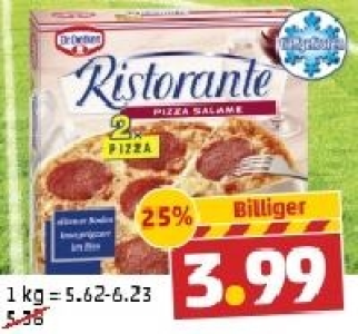 DR. OETKER Ristorante Pizza 3.99 €