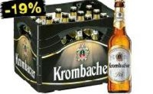 Krombacher Pils 10.99 €