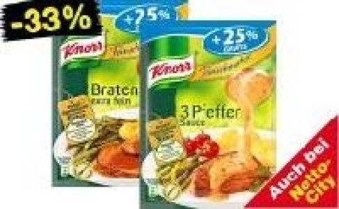 Knorr Feinschmecker Sauce 0.59 €