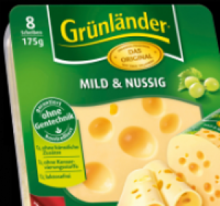 GRÜNLÄNDER Käsescheiben 1.59 €