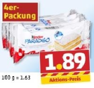 KINDER Paradiso 1.89 €