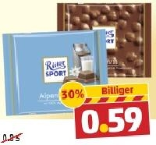 RITTER SPORT Schokolade 0.59 €