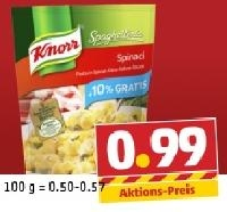 KNORR Spaghetteria 0.99 €