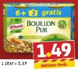 KNORR Bouillon Pur 1.49 €