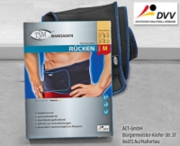 TSM®Bandage Rücken