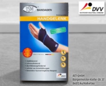 TSM®Bandage Handgelenk, Fußgelenk und Nacken