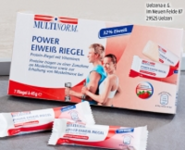 MULTINORM Power Eiweiß Riegel