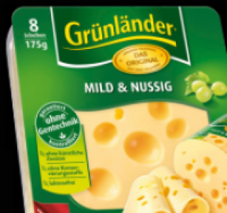 GRÜNLÄNDER Käsescheiben 1.59 €