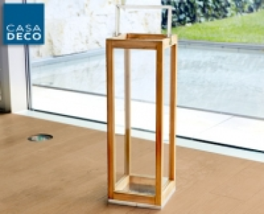 CASA DECO®Bodenlaterne aus Holz