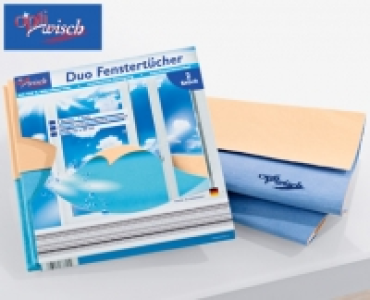 OPTIWISCH®2 Duo-Fenstertücher