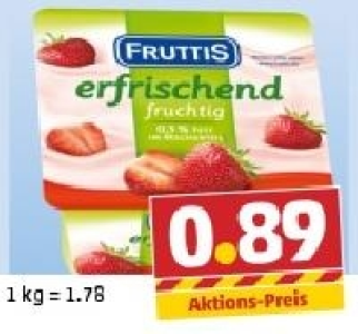 FRUTTIS Erfrischend fruchtig 0.89 €