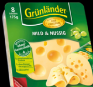 GRÜNLÄNDER Käsescheiben 1.59 €