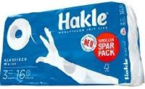 Hakle Toilettenpapier 3.99 €