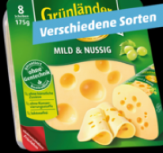 GRÜNLÄNDER Käsescheiben 1.49 €